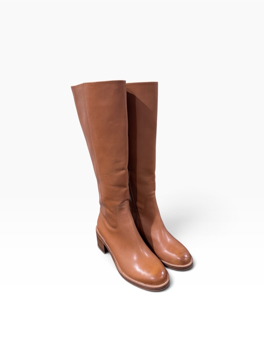 J Crew Leather Knee High Boots